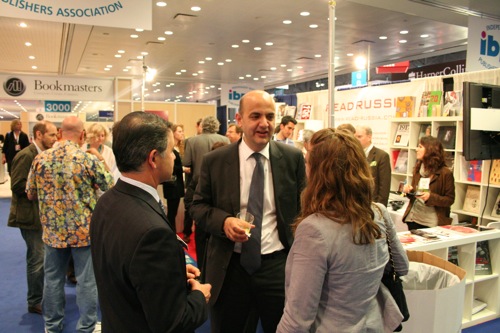 Stephen Rosato, Director of BookExpo America and Alistair Burtenshaw, Director of the London Book Fair Stephen Rosato, Director of BookExpo America and Alistair Burtenshaw, Director of the London Book FairB