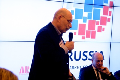 Boris Akunin at Russia Market Focus, London Book Fair 2011 Boris Akunin at Russia Market Focus, London Book Fair 2011