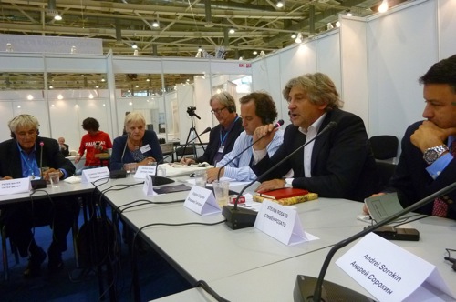 Vladimir Grogoriev at the Read Russia! steering committee meeting Vladimir Grogoriev at the Read Russia! steering committee meeting