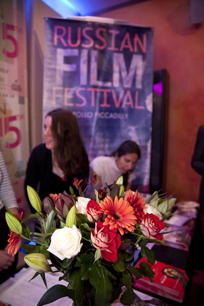The Russian Film Festival desk The Russian Film Festival desk