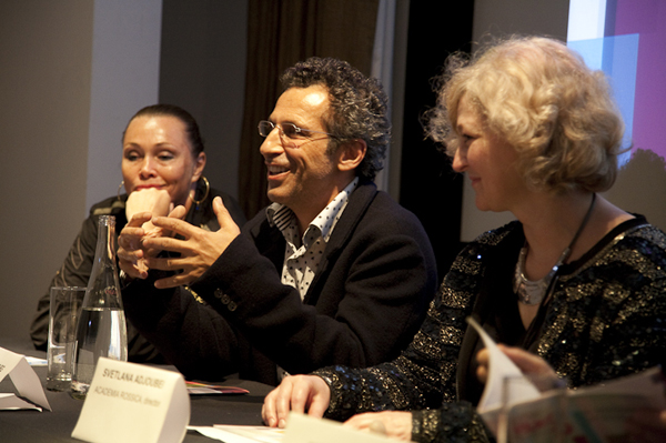 Gina Ginzburg, Victor Ginzburg and Svetlana Adjoubei Gina Ginzburg, Victor Ginzburg and Svetlana Adjoubei