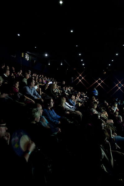 The crowd eagerly awaits the start of Generation P The crowd eagerly awaits the start of Generation P