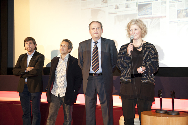 Andrei Fomin, Victor Ginzburg, Valery Rodichkin and Svetlana Adjoubei Andrei Fomin, Victor Ginzburg, Valery Rodichkin and Svetlana Adjoubei