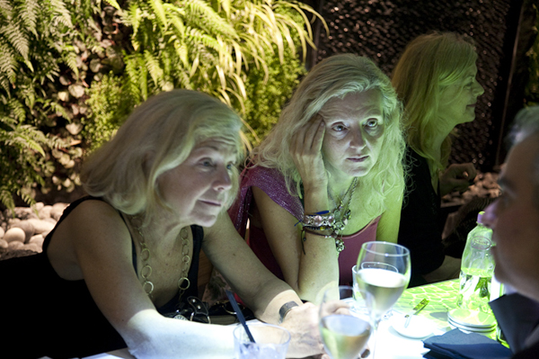 Deep in discussion at the afterparty Deep in discussion at the afterparty